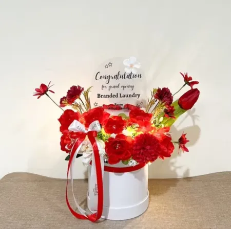 Bloom Box Akrilik Ucapan Grand Opening Cikande